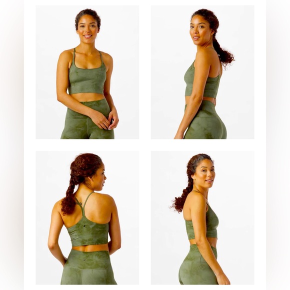 Glyder Other - 32. NWT Glyder Pure Bra: Moss Tie-Dye